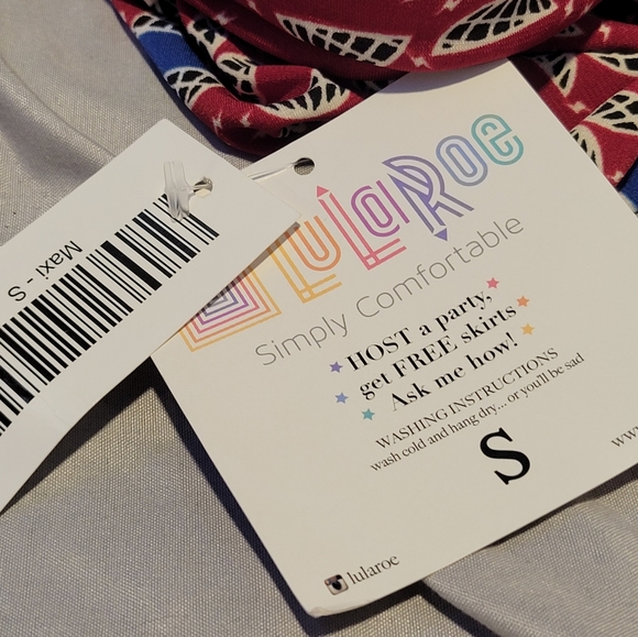 LuLaRoe Maxi Skirt Size Small NWT - Picture 2 of 4
